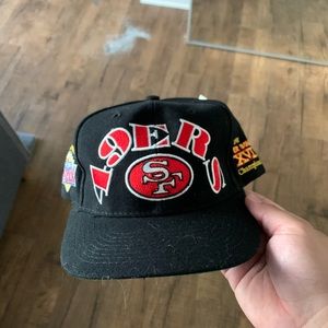 Vintage 49ers championship hat SnapBack